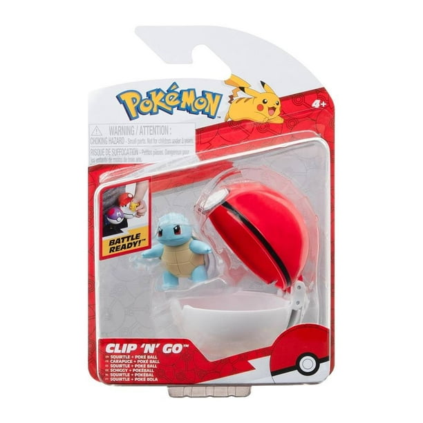 Clip N GO Pokeball Squirtle