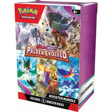 Cargar imagen en el visor de la galería, Pokemon TCG Paldea Evolved Booster Bundle c/6 Sobres
