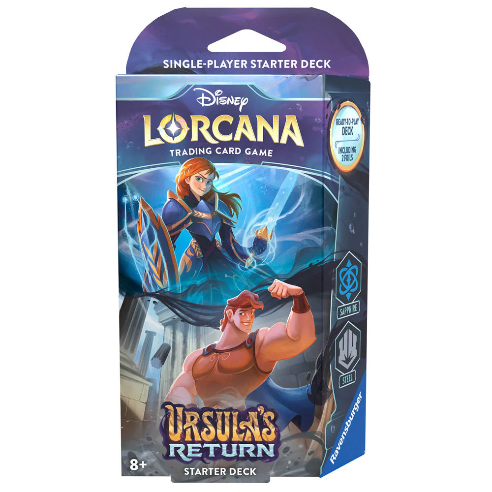 PREVENTA Lorcana Starter Deck Ursula's Return ( Ana/Hércules)