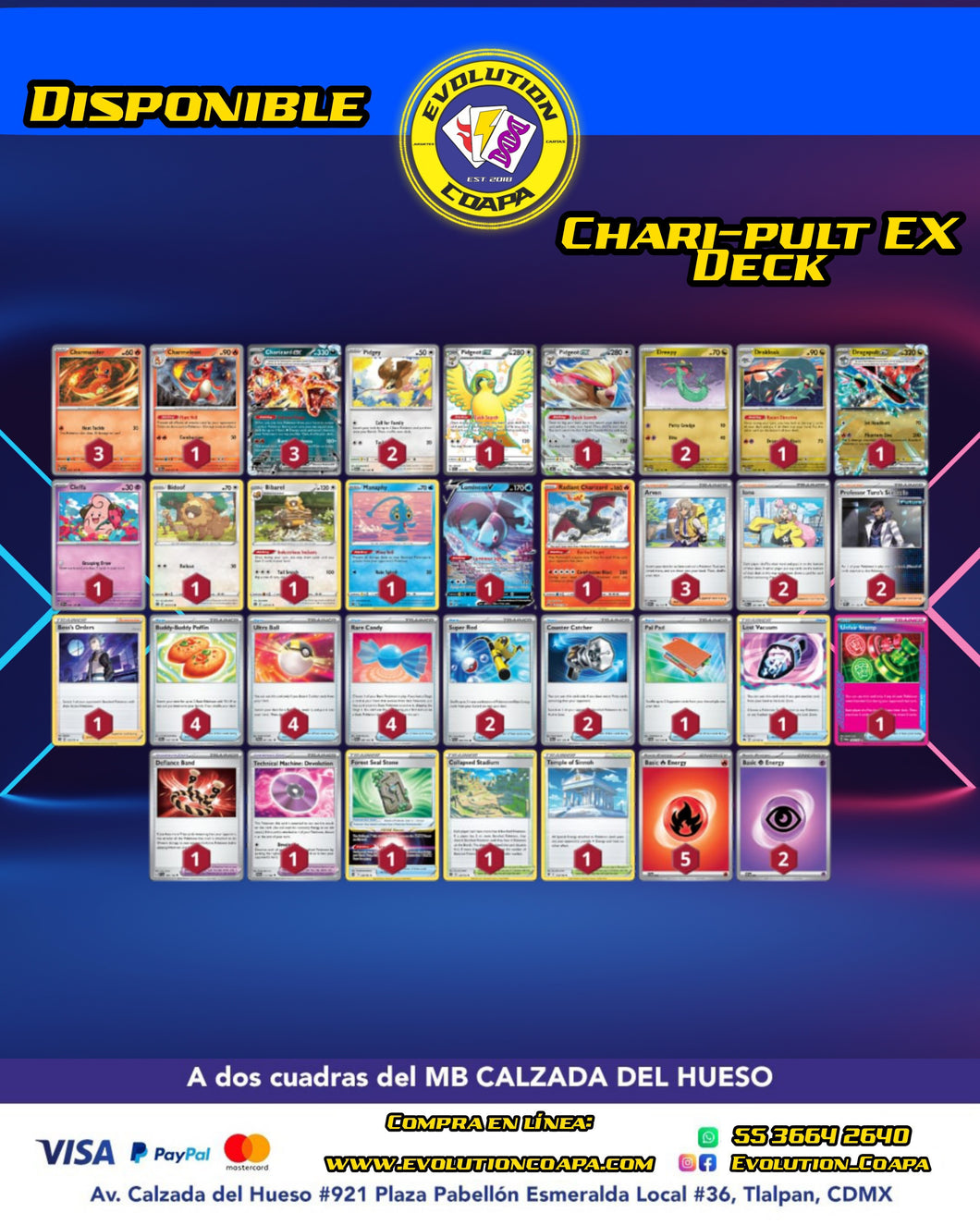 Deck Charizard - Dragapult EX