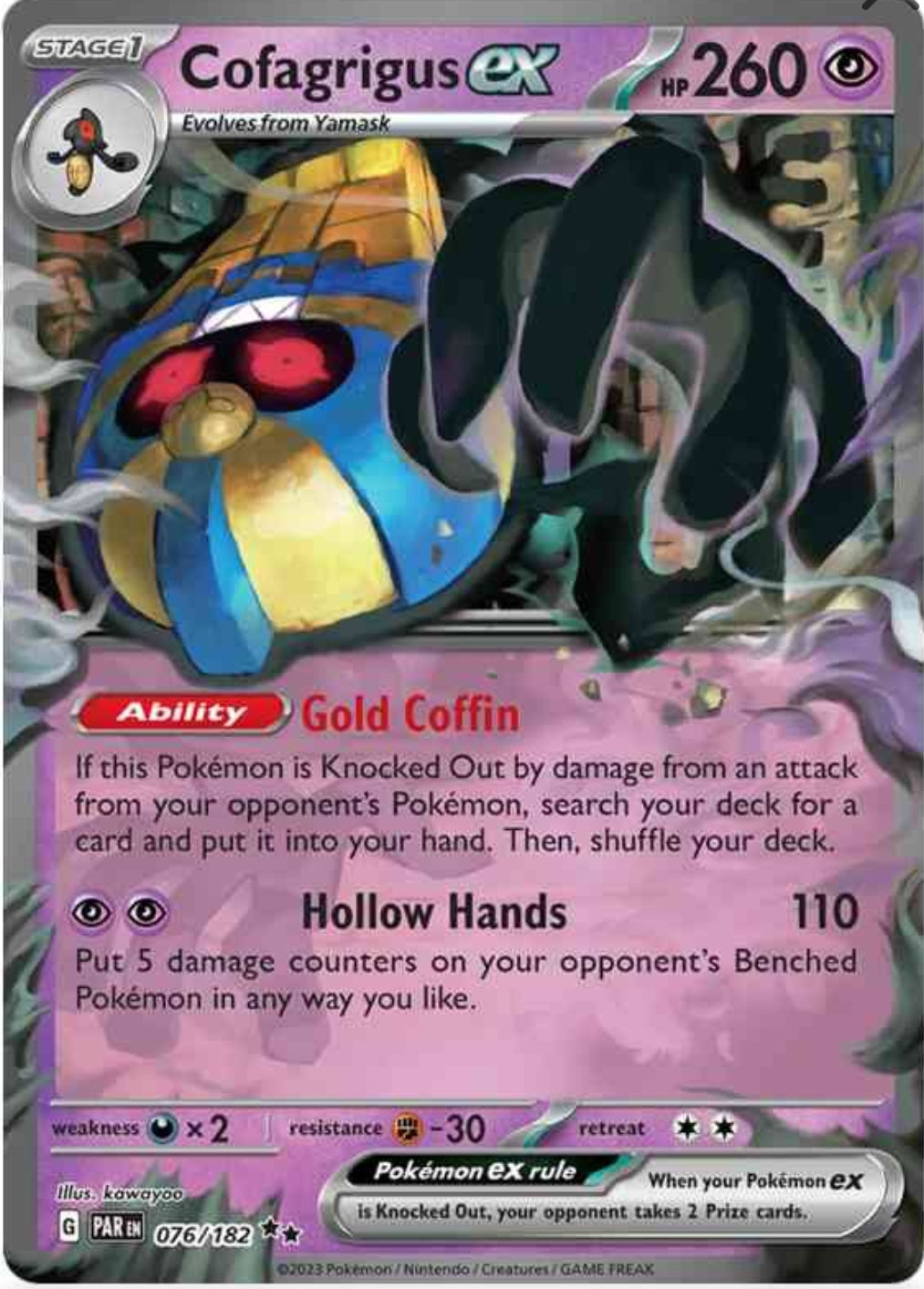 Cofagrigus EX