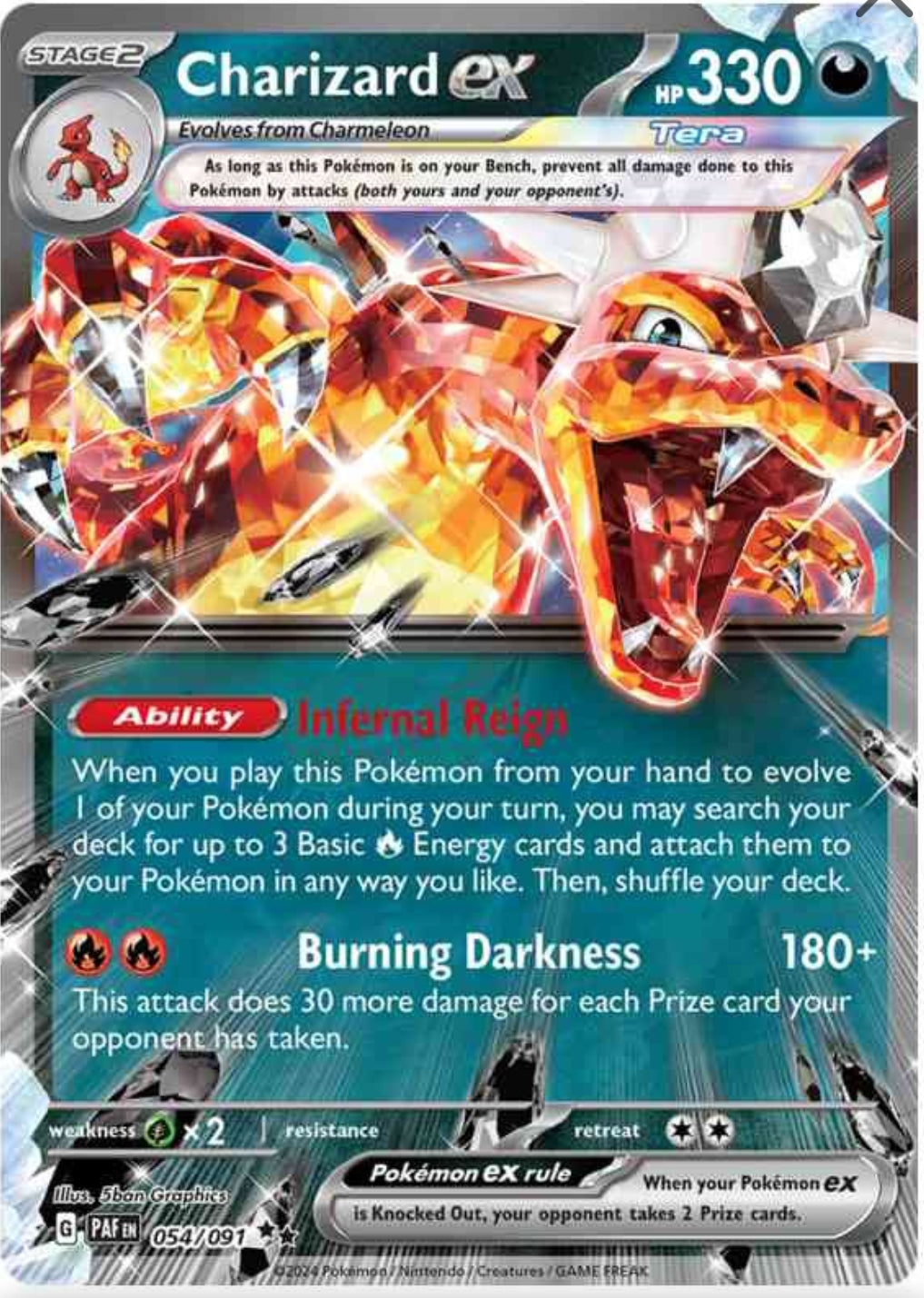 Charizard EX 054/091