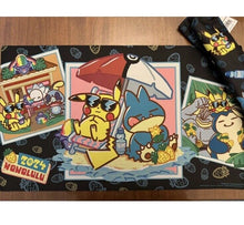 Cargar imagen en el visor de la galería, Pokemon World Championships 2024 Honolulu Exclusive - Pikachu &amp; Munchlax Playmat
