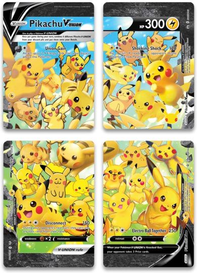 Carta Pikachu V-Union [Set of 4]